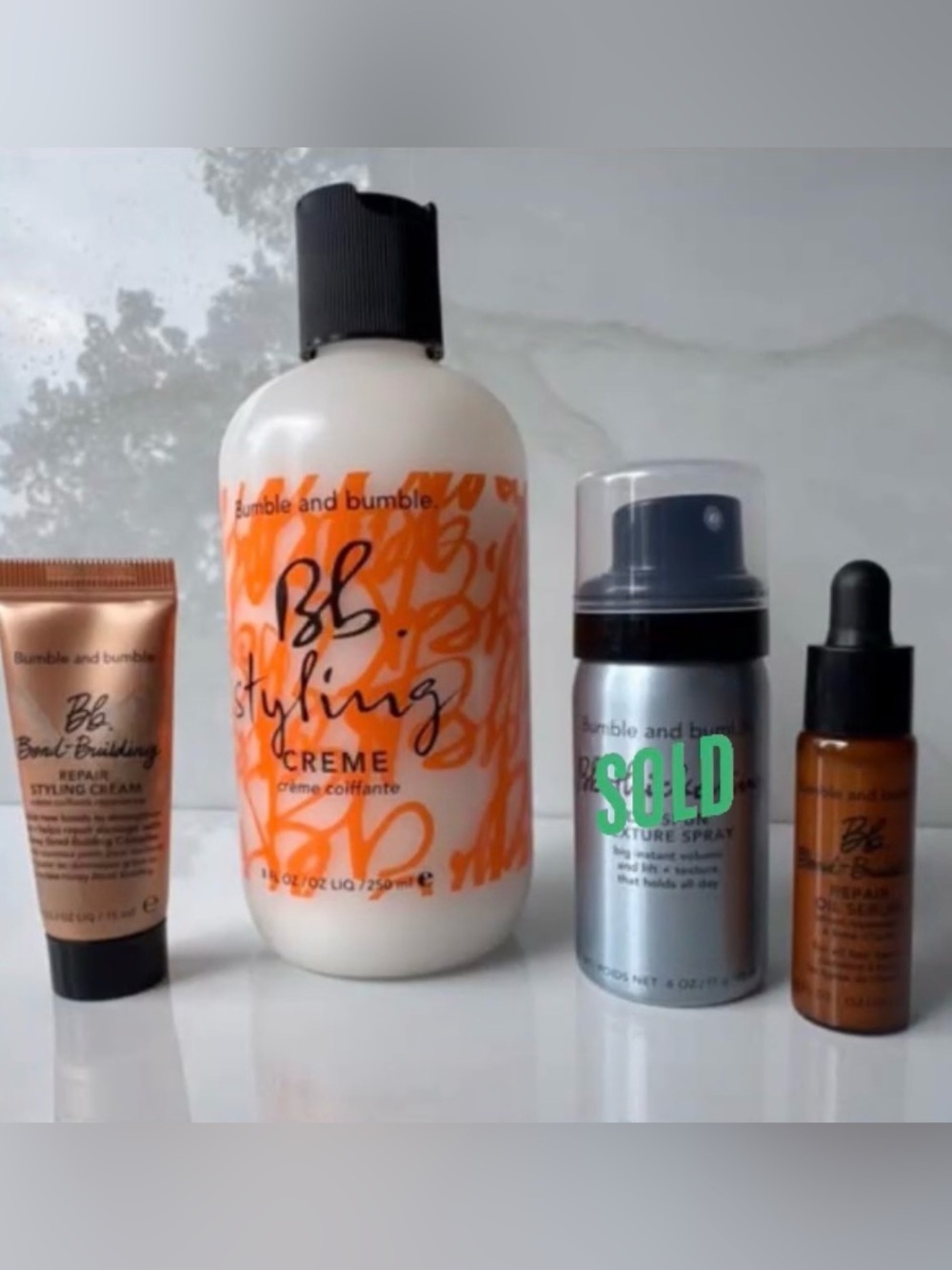 3pc Bumble & Bumble Hair Styling Bundle - For All Hair Types